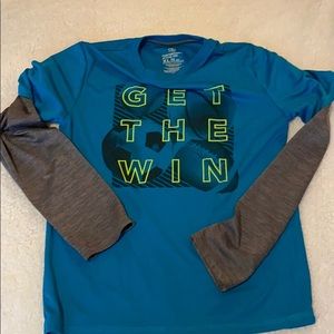 Long sleeve dri fit boys shirt XL 14-16